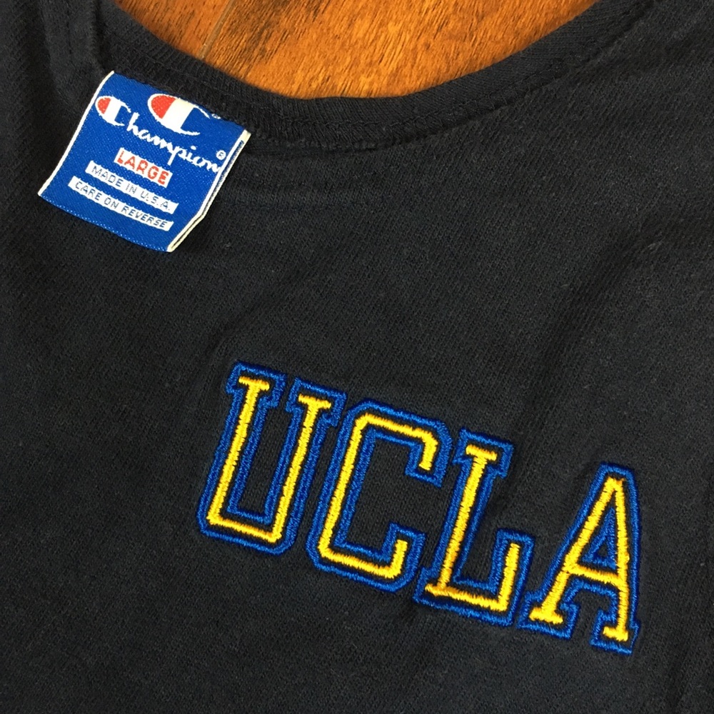 Vintage Champion UCLA Embroidered Tank 1990s